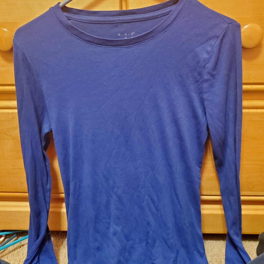Blue Small PJ Top